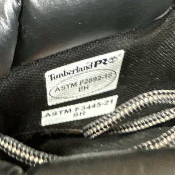 Timberland Pro 24/7 DIRECT ATTACH 6" Black Soft Toe Waterproof Boot 26036 Sz 9.5 - Picture 8 of 8